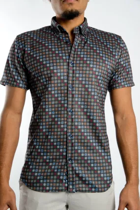 Short Sleeve Mission Digital Print Shirt