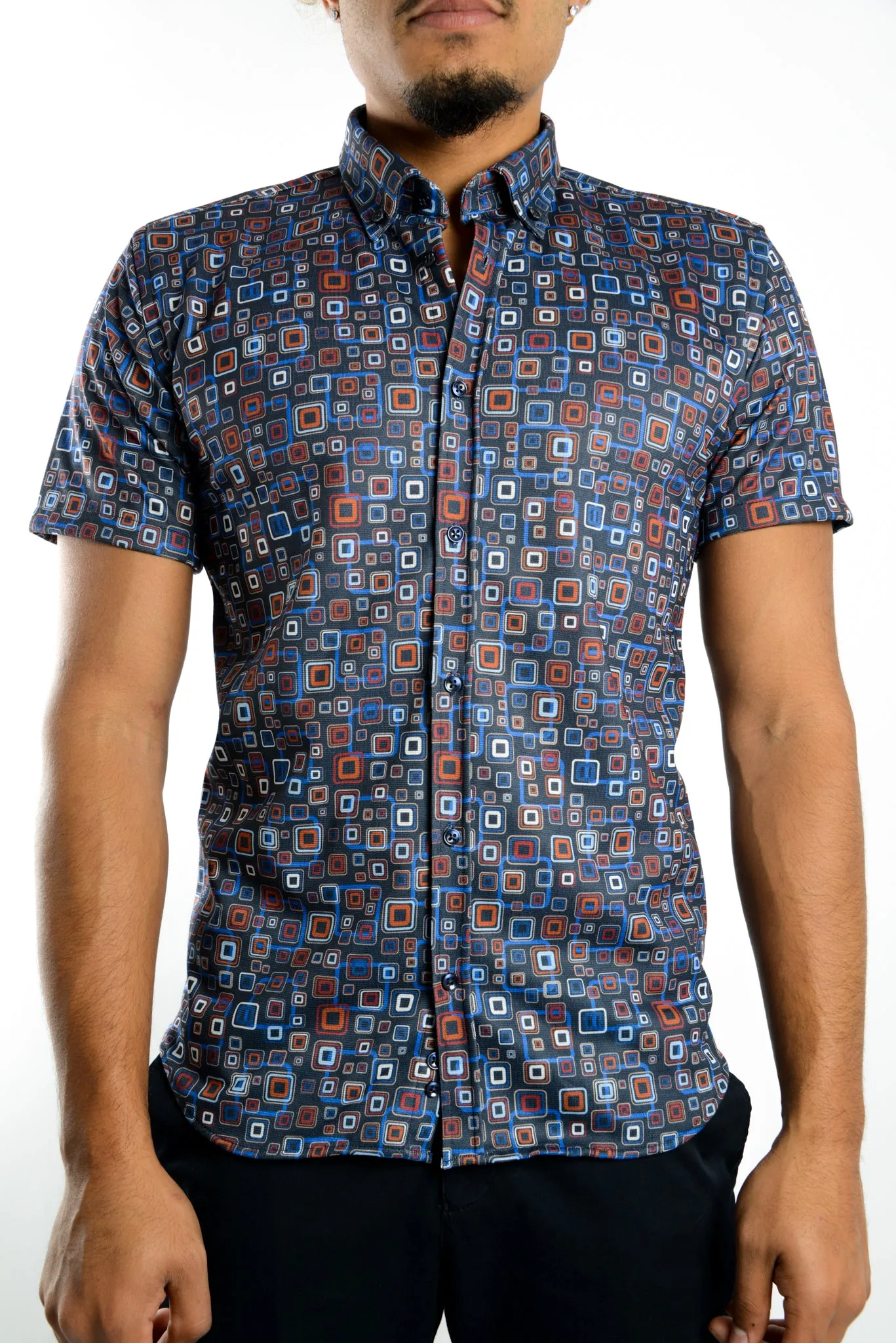 Short Sleeve Mission Digital Print Shirt