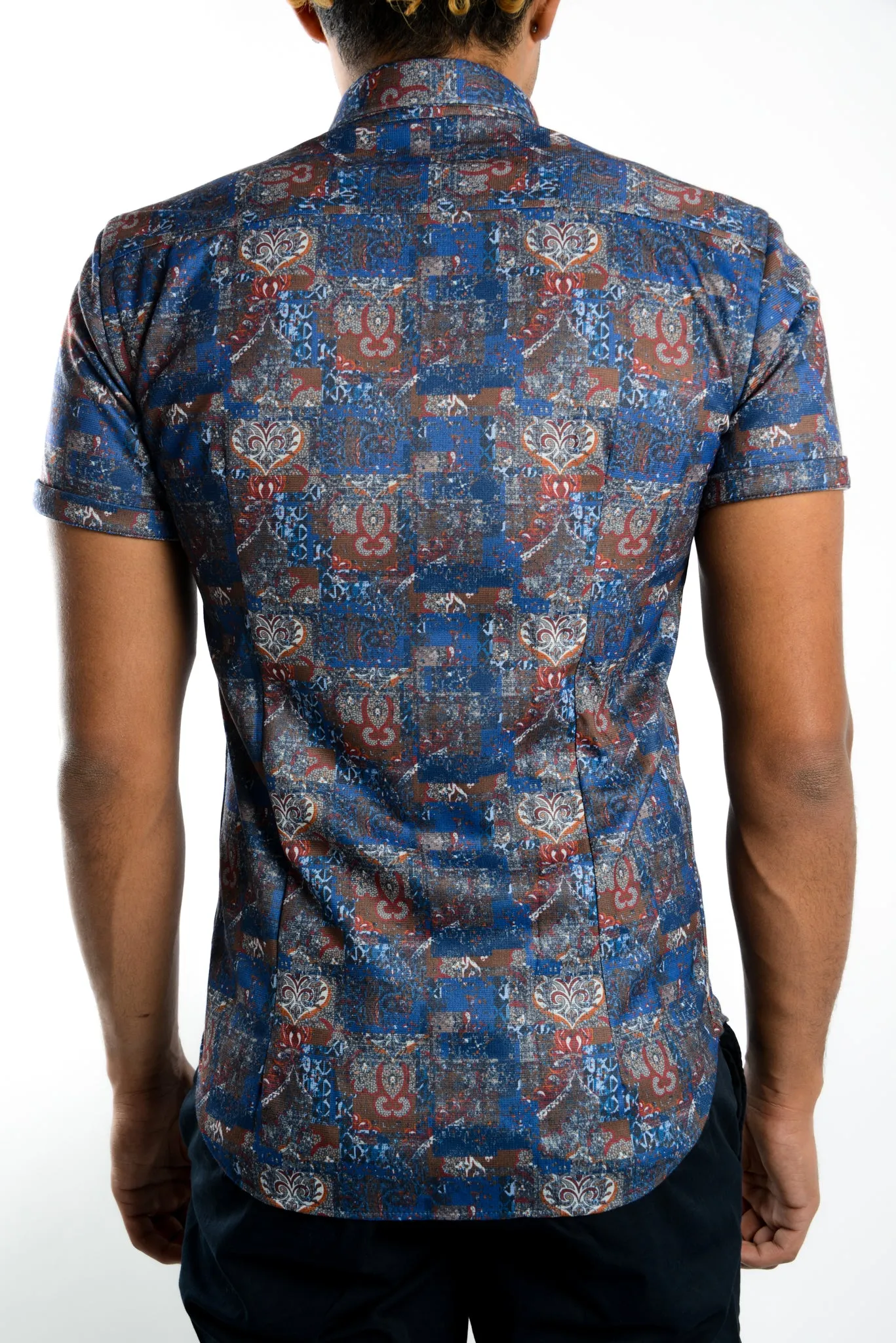 Short Sleeve Mission Digital Print Shirt