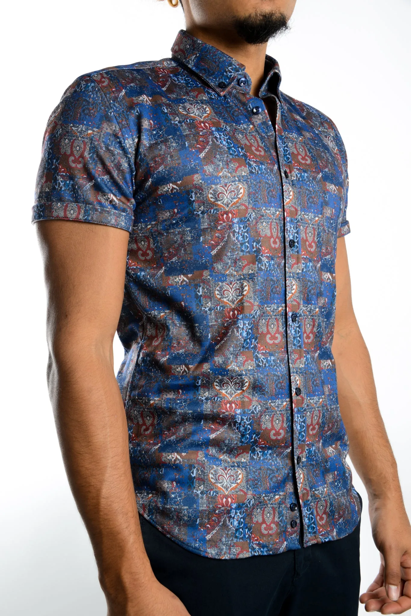 Short Sleeve Mission Digital Print Shirt