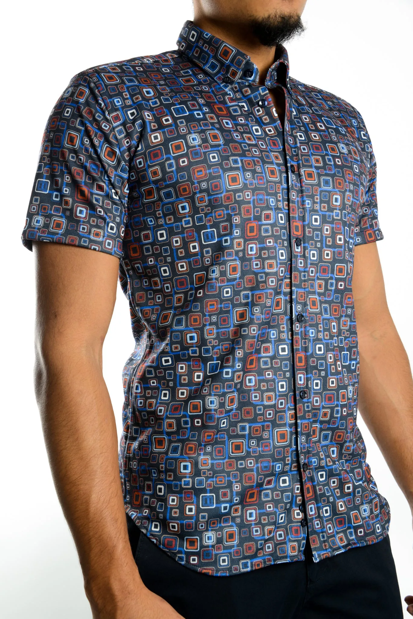 Short Sleeve Mission Digital Print Shirt