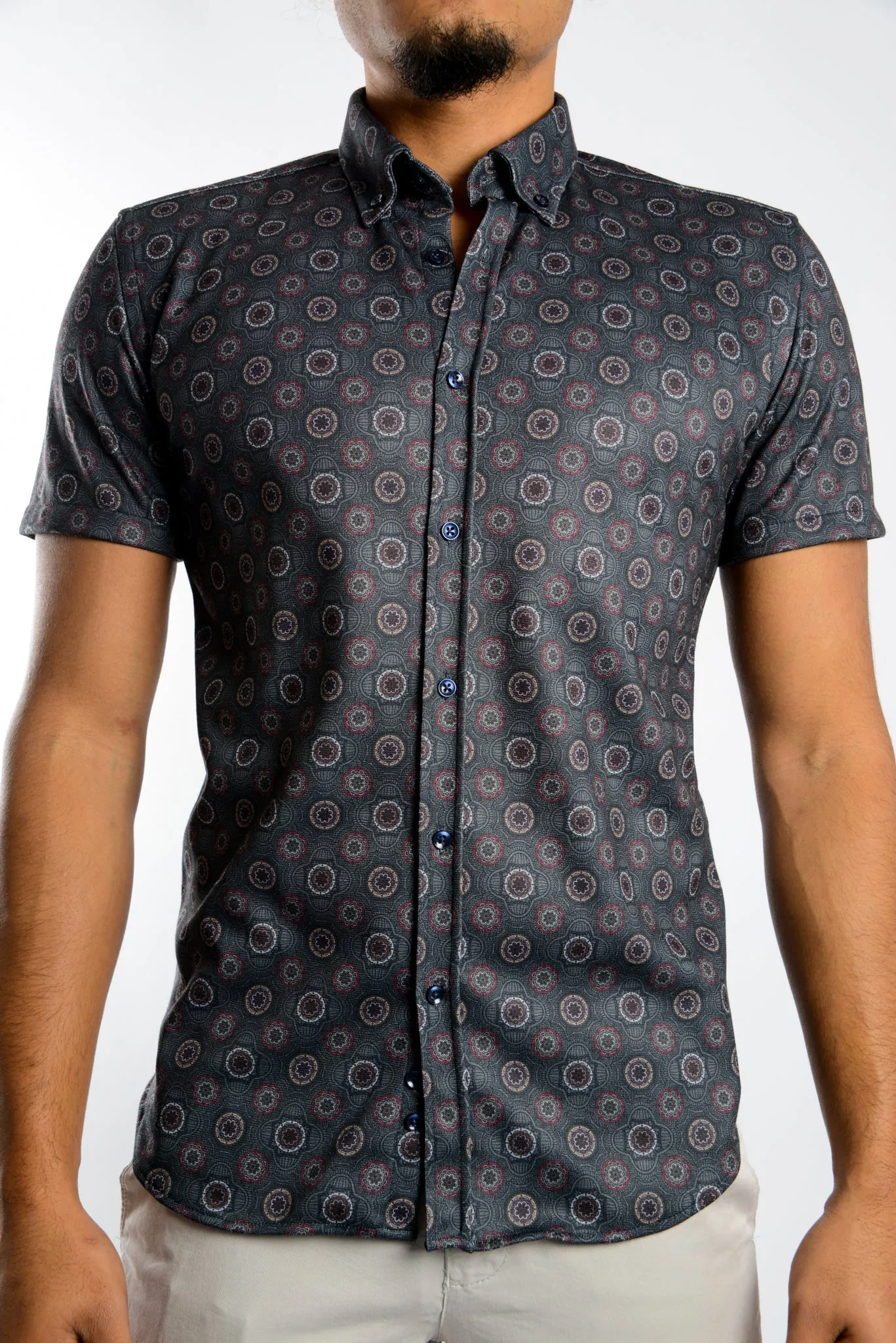 Short Sleeve Mission Digital Print Shirt