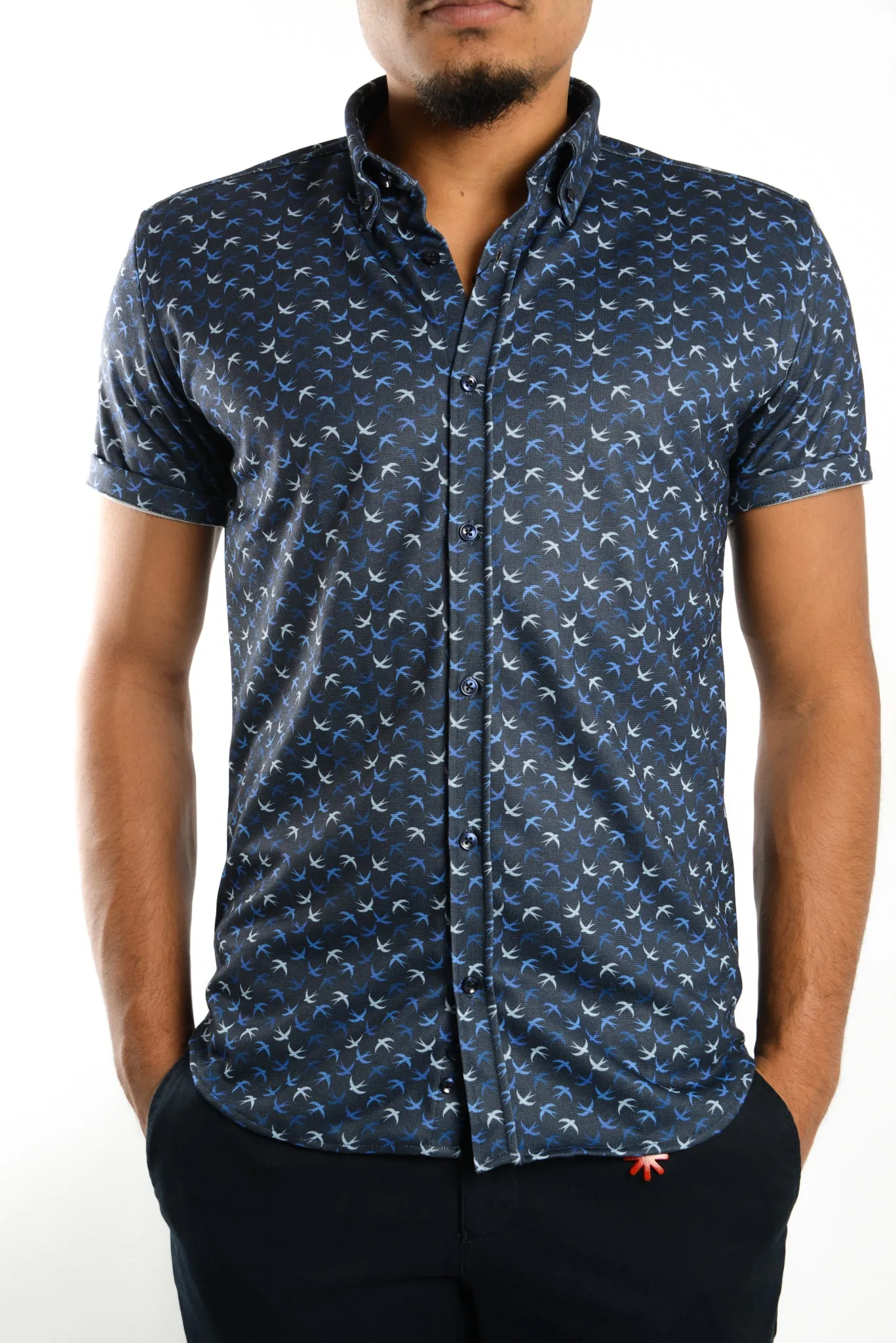 Short Sleeve Mission Digital Print Shirt