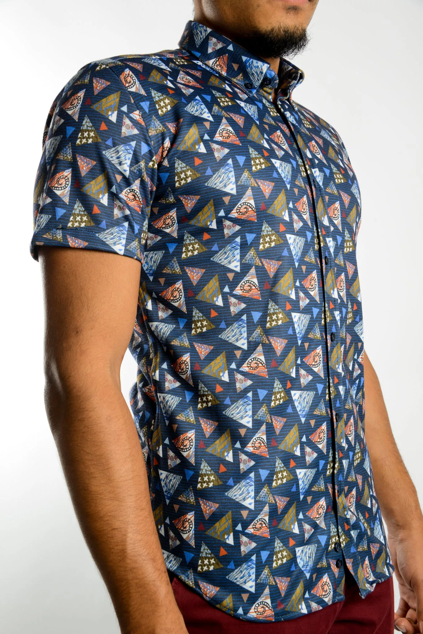 Short Sleeve Mission Digital Print Shirt