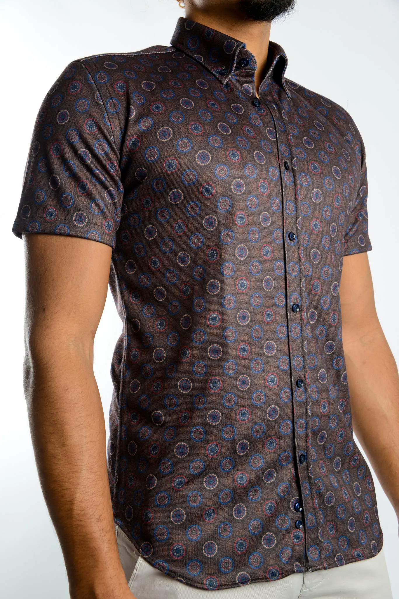 Short Sleeve Mission Digital Print Shirt