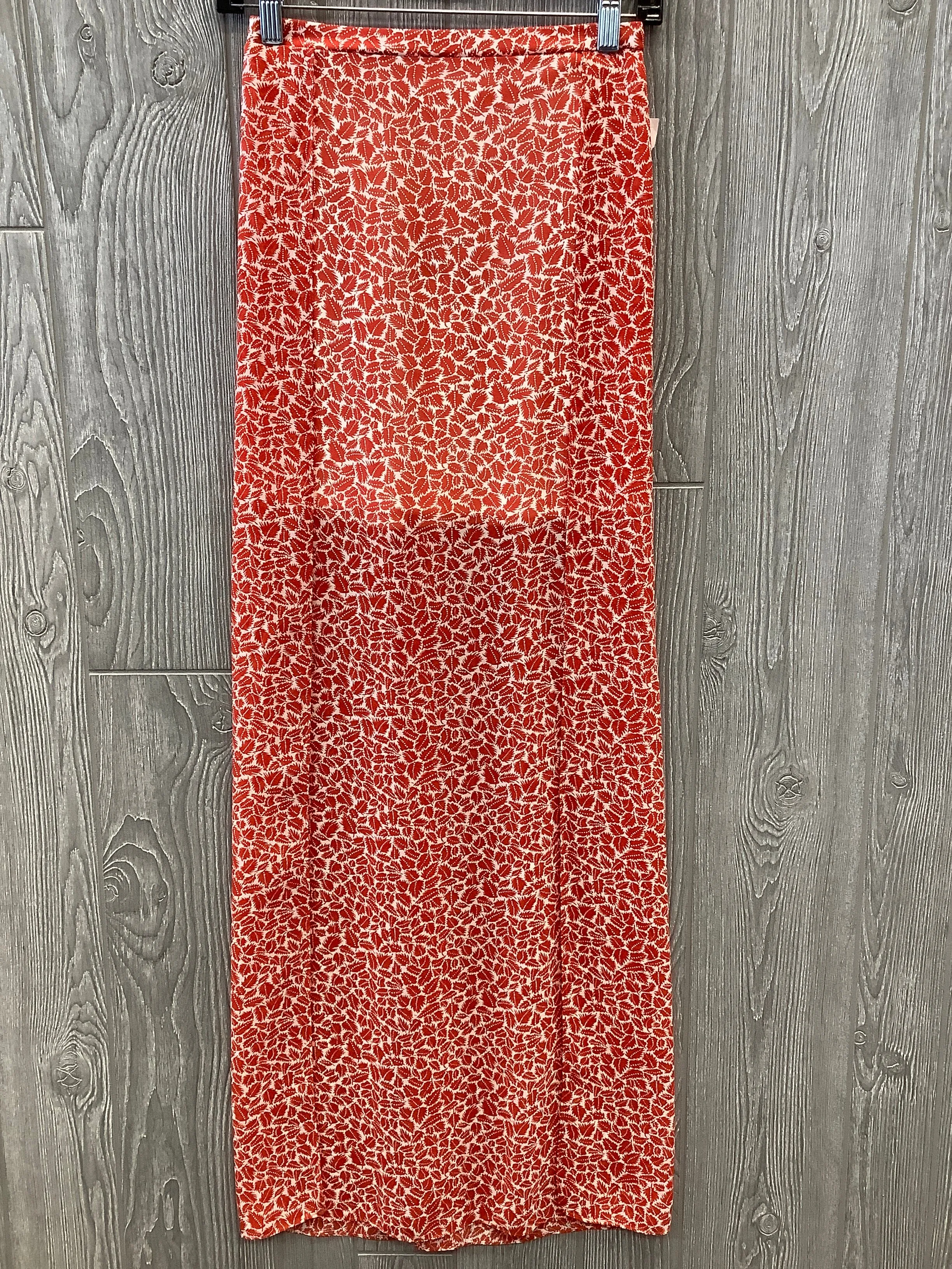 Skirt Maxi By Clothes Mentor In Orange, Size: S