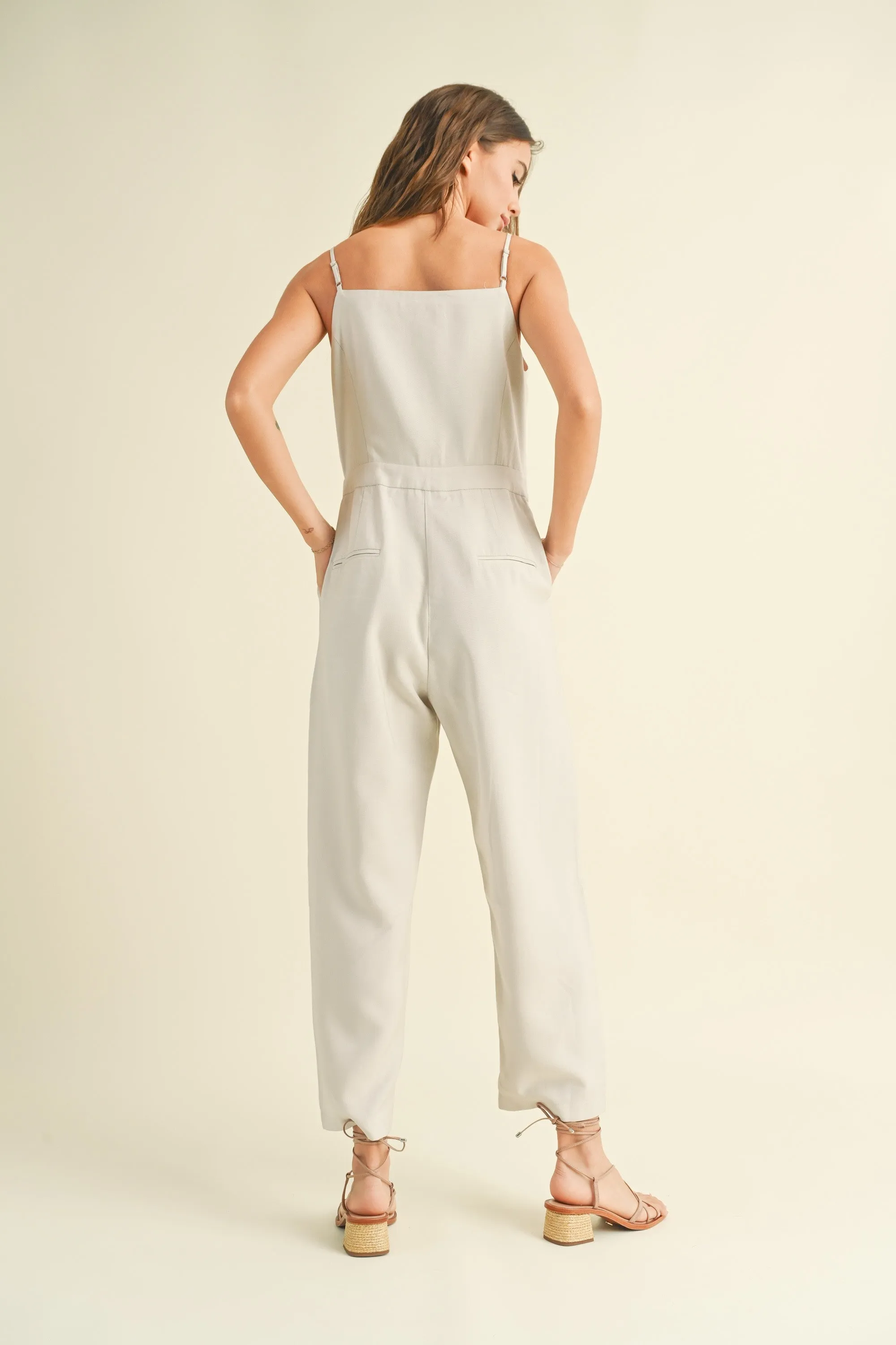 Sleeveless Formal Jumpsuit