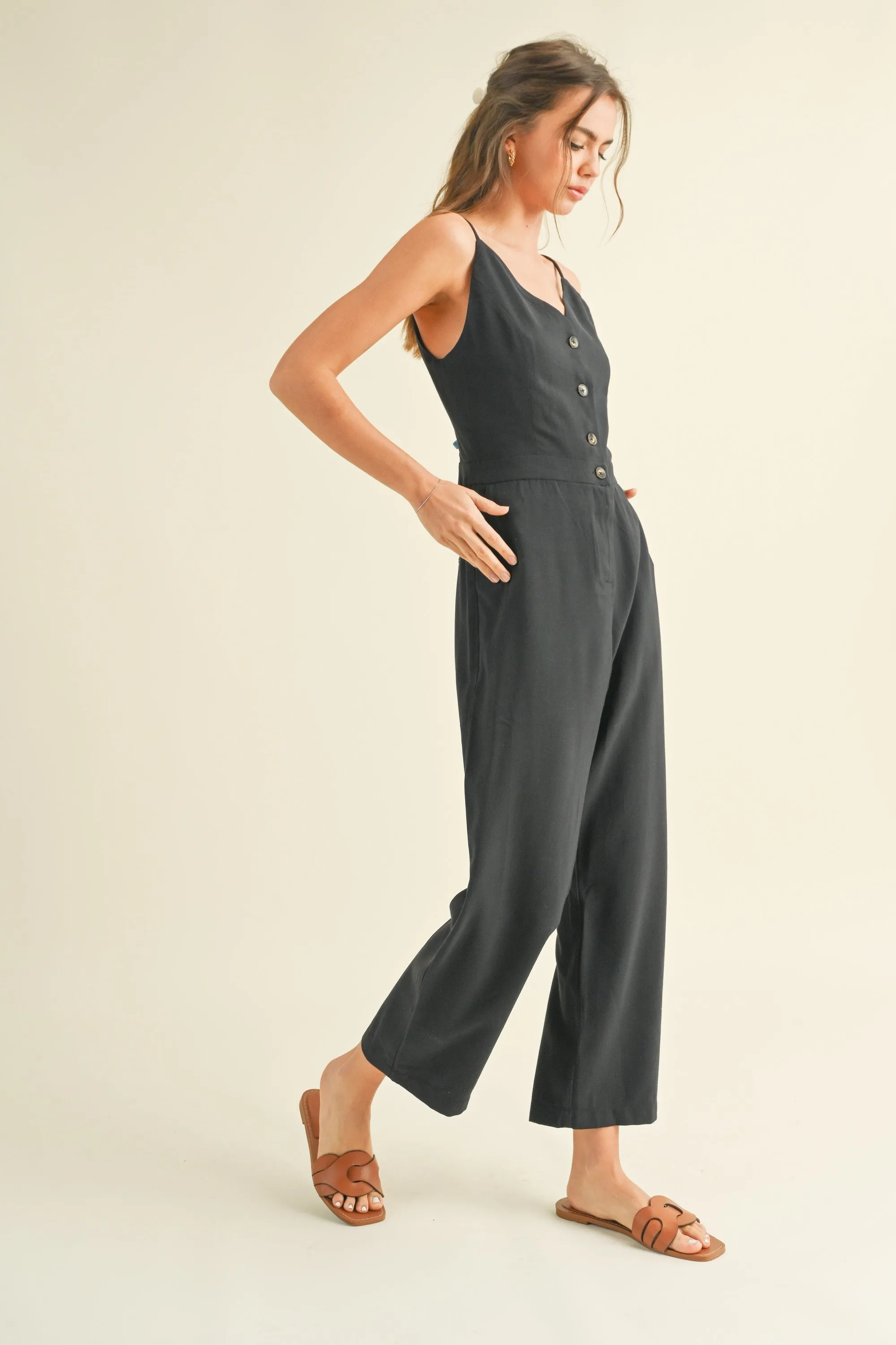 Sleeveless Formal Jumpsuit