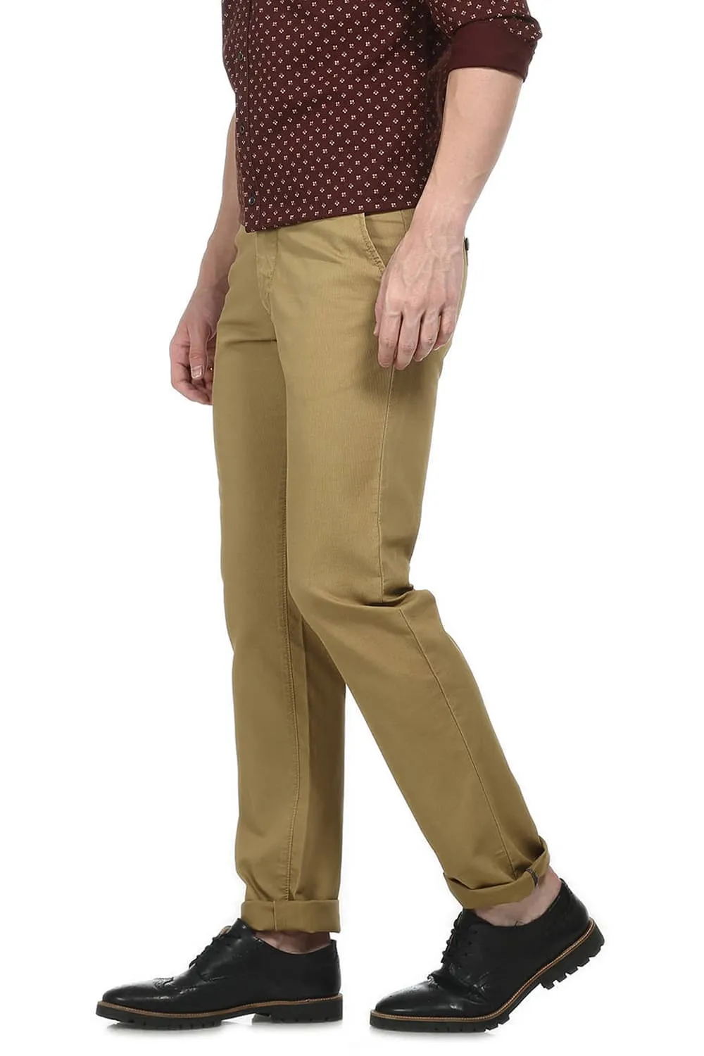 Slim Fit Cord Structure Trouser