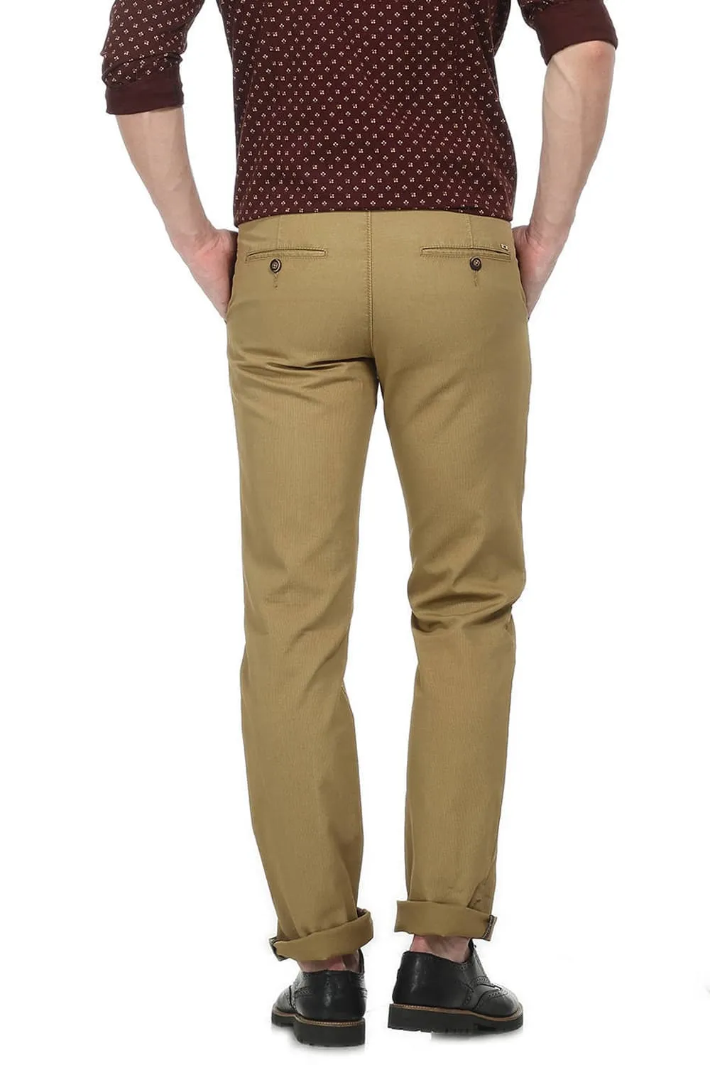 Slim Fit Cord Structure Trouser