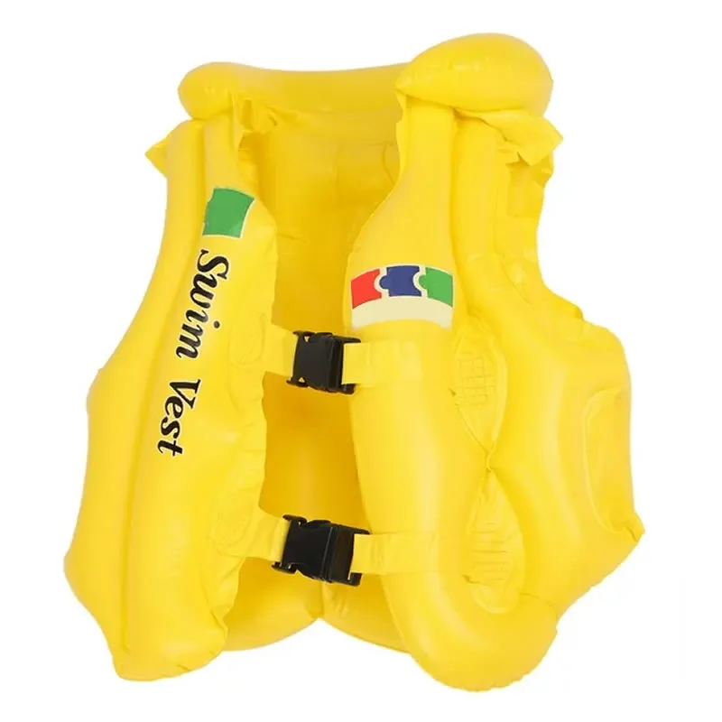 Small Size Inflatable Swim Safe Kids Swimming Vest Hy-169C