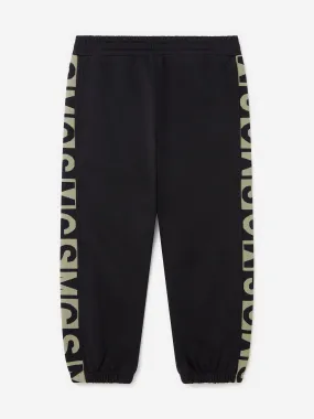 Stella McCartney Boys Logo Block Joggers in Black