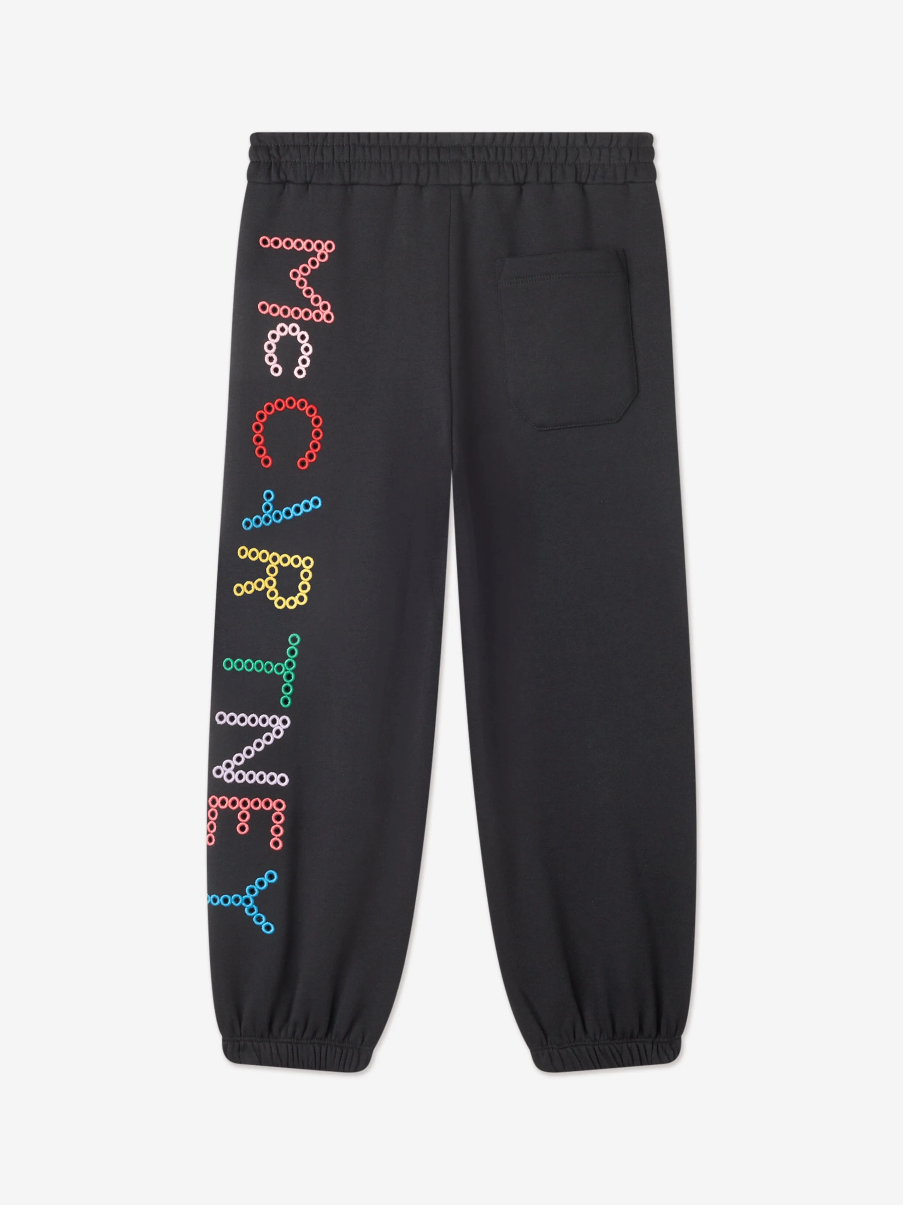 Stella McCartney Girls Logo Joggers in Black