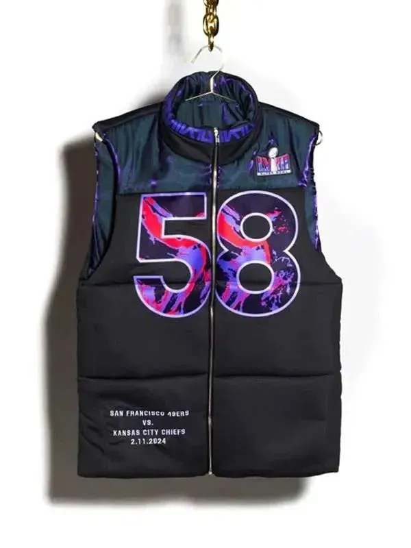 Super Bowl Lviii Puffer Vest