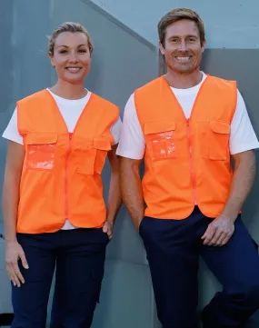 [SW41] Hi-Vis Safety Vest with ID Pocket