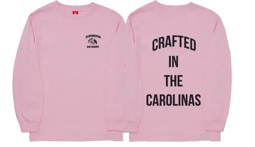 The Crafted In the Carolinas Long Sleeve-Pink