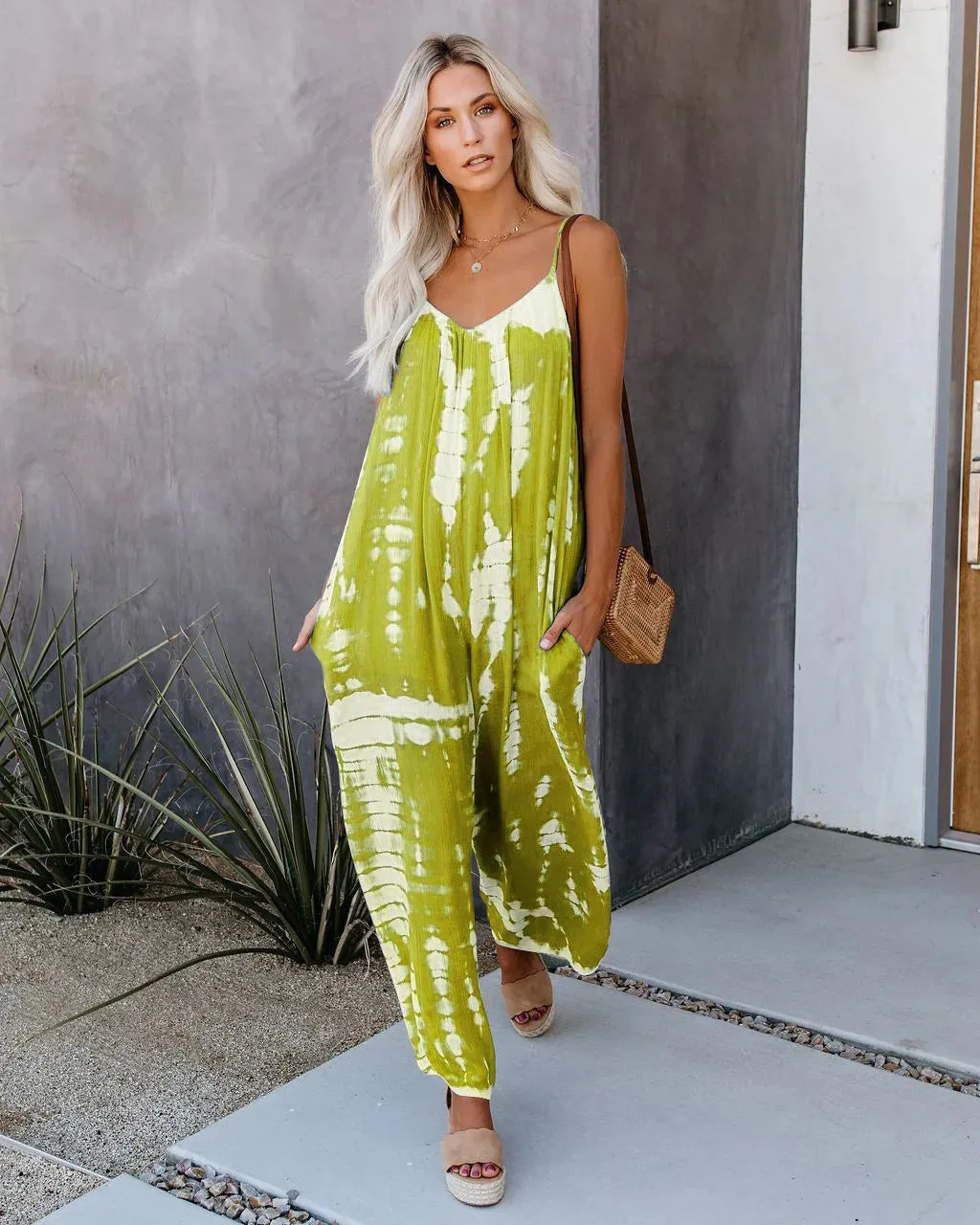 Tie Dye Summer Jumpsuit