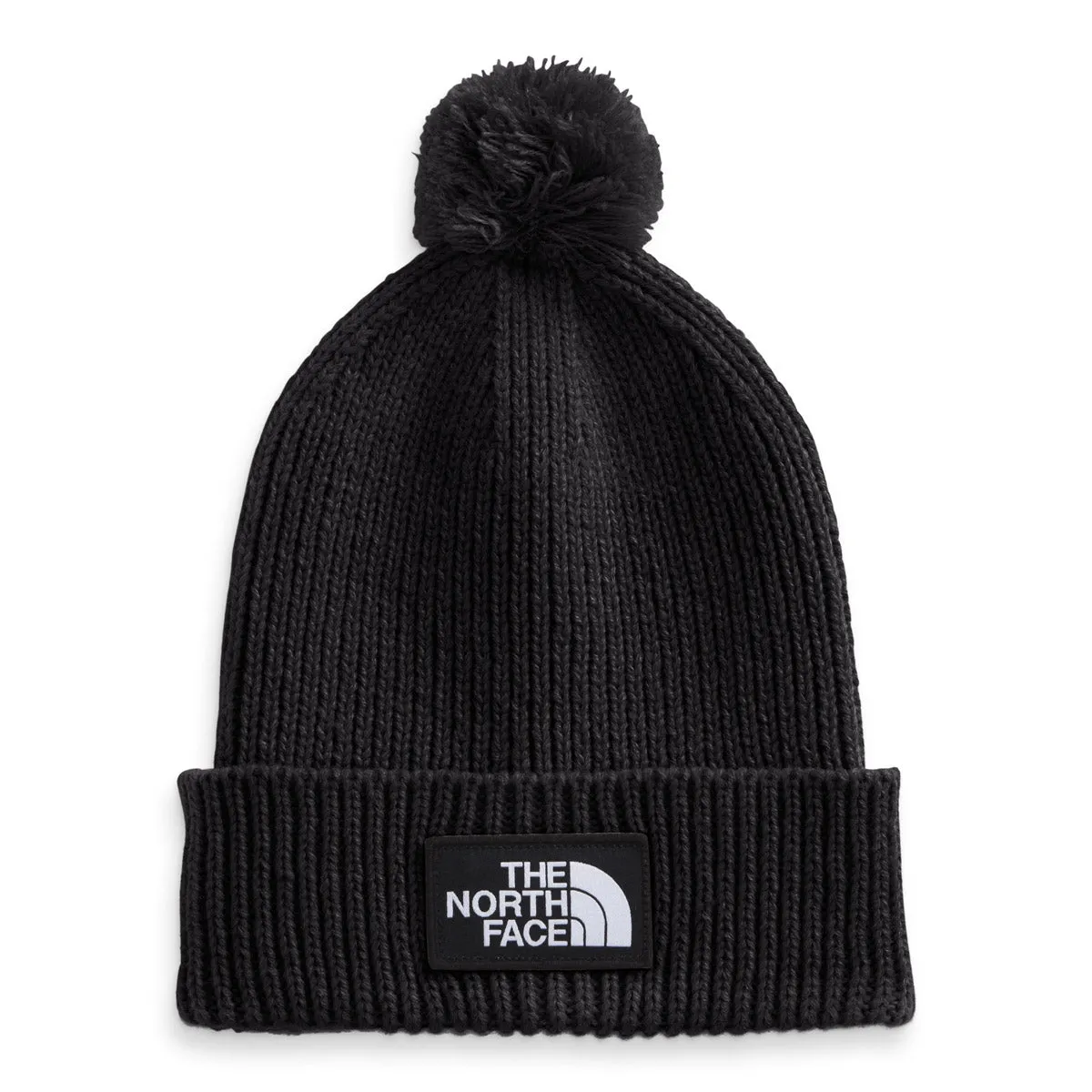 TNF Logo Box Pom Beanie