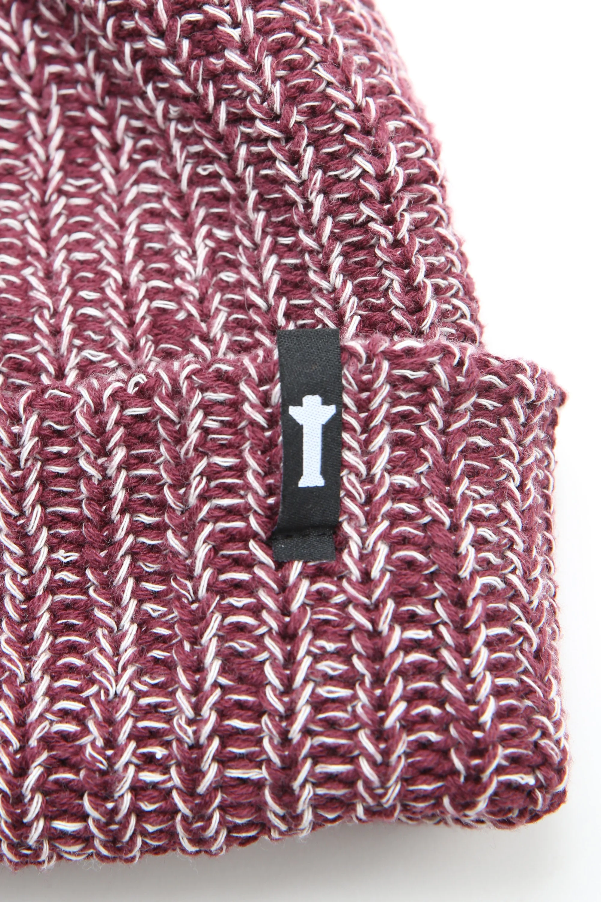 Totem Brand Co. Marled Watch Cap Beanie - Burgundy Natural