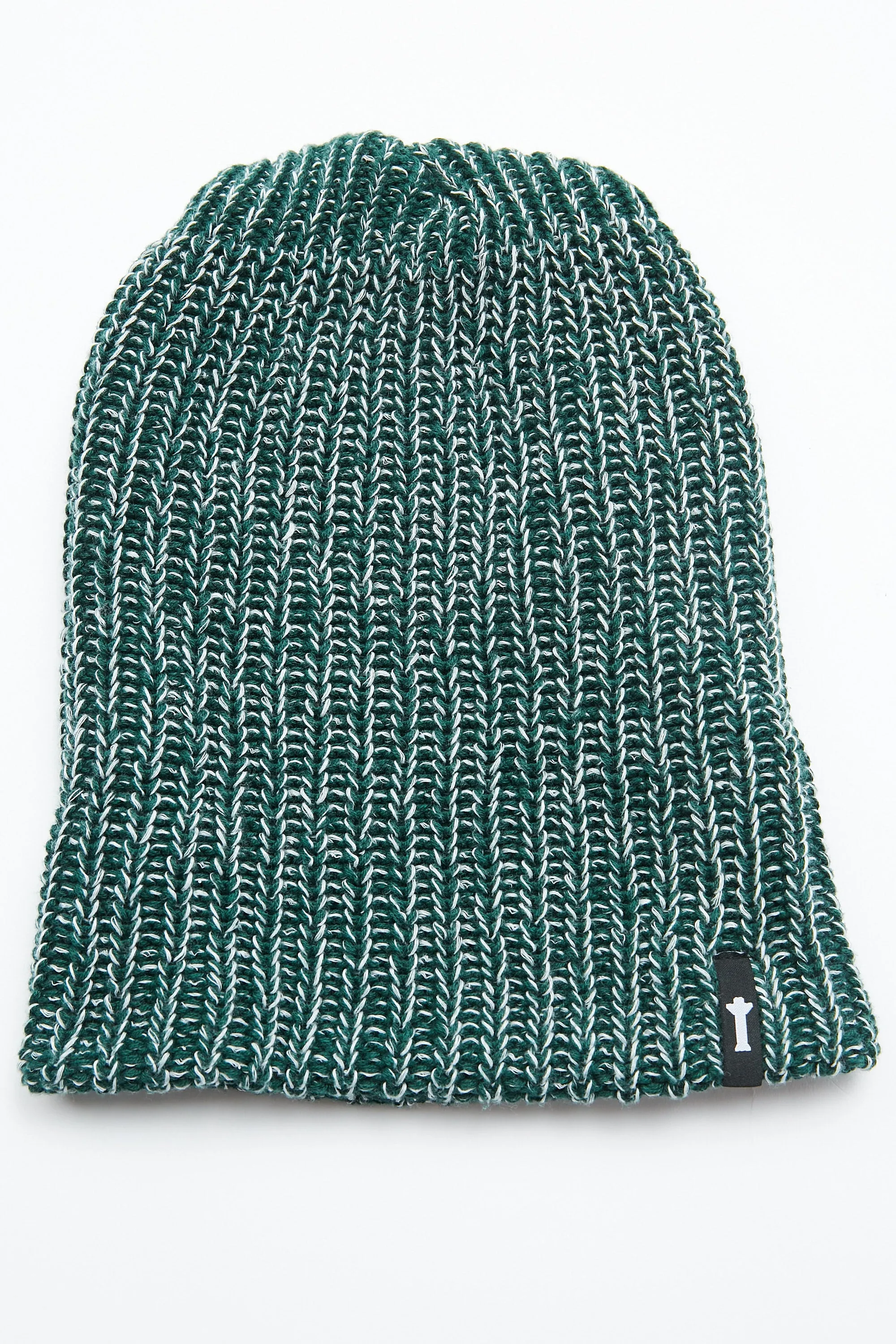 Totem Brand Co. Marled Watch Cap Beanie - Evergreen White