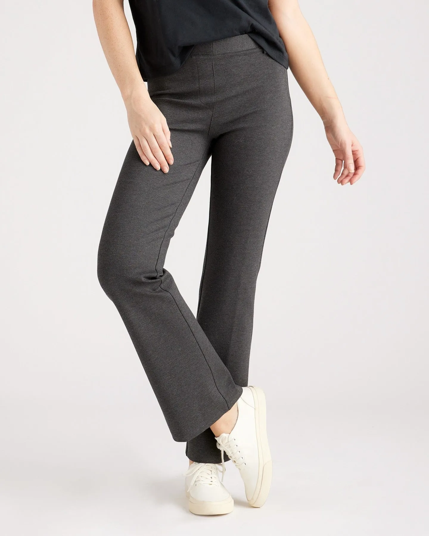 Ultra-Stretch Ponte Bootcut Pants