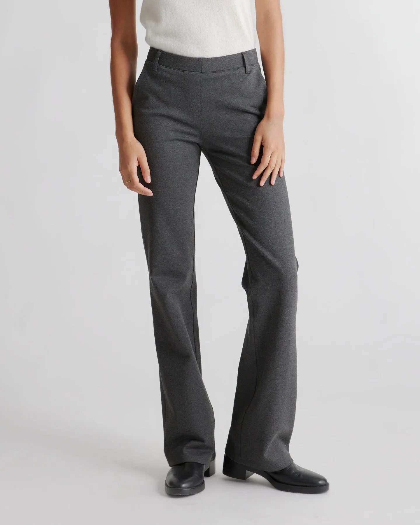 Ultra-Stretch Ponte Bootcut Pants