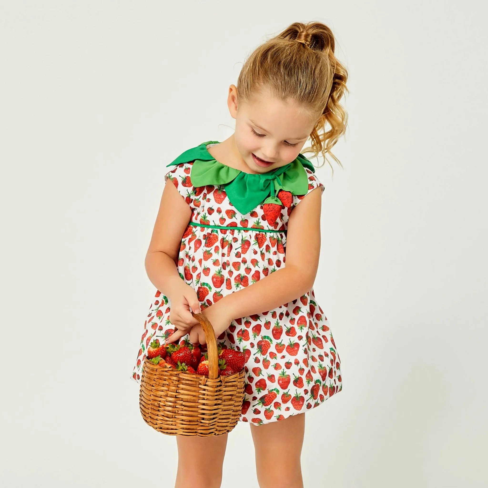 Very Hungry Caterpillar™ Strawberry Leaf Romper