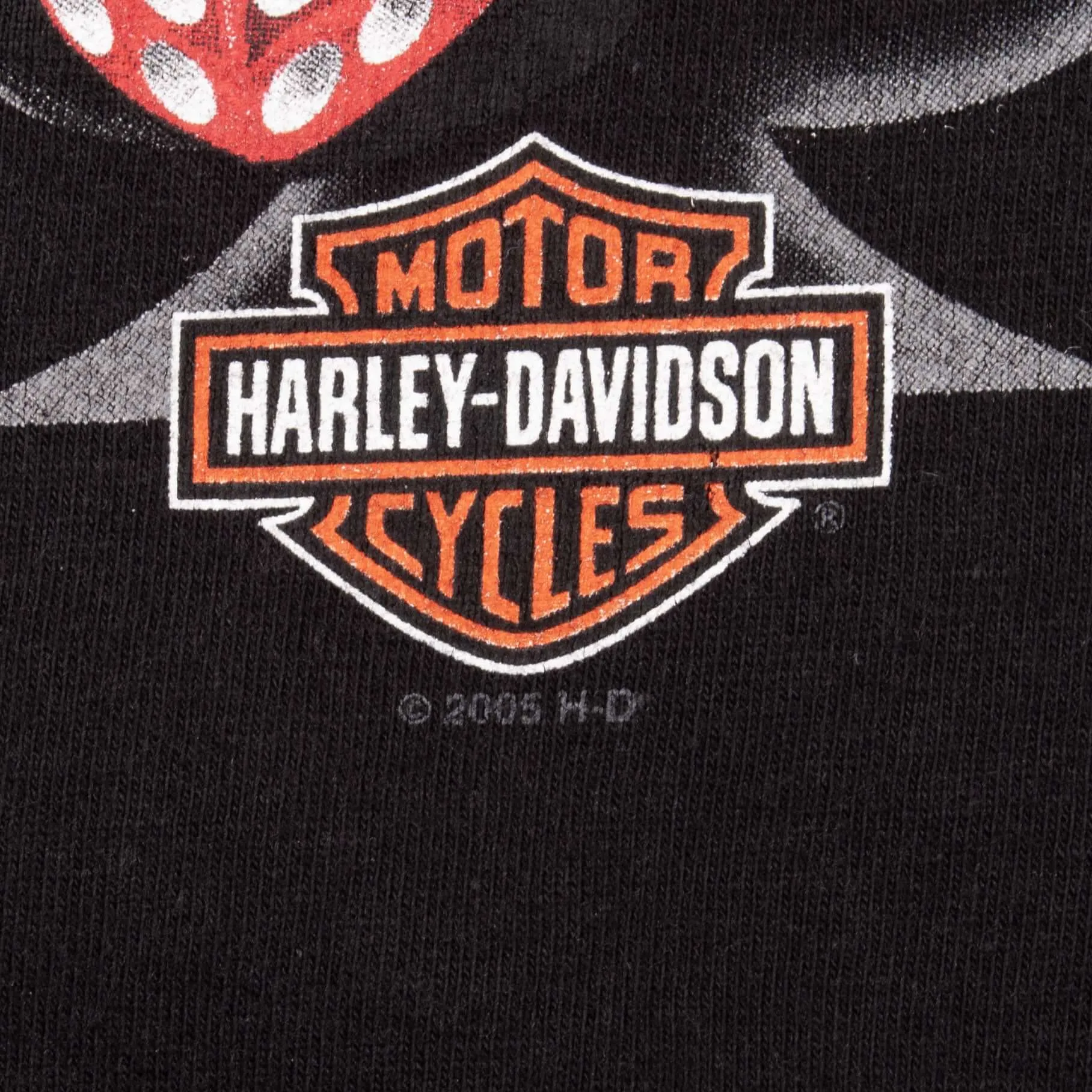 VINTAGE HARLEY DAVIDSON LAS VEGAS LONG SLEEVE TEE SHIRT 2005 SIZE 3XL