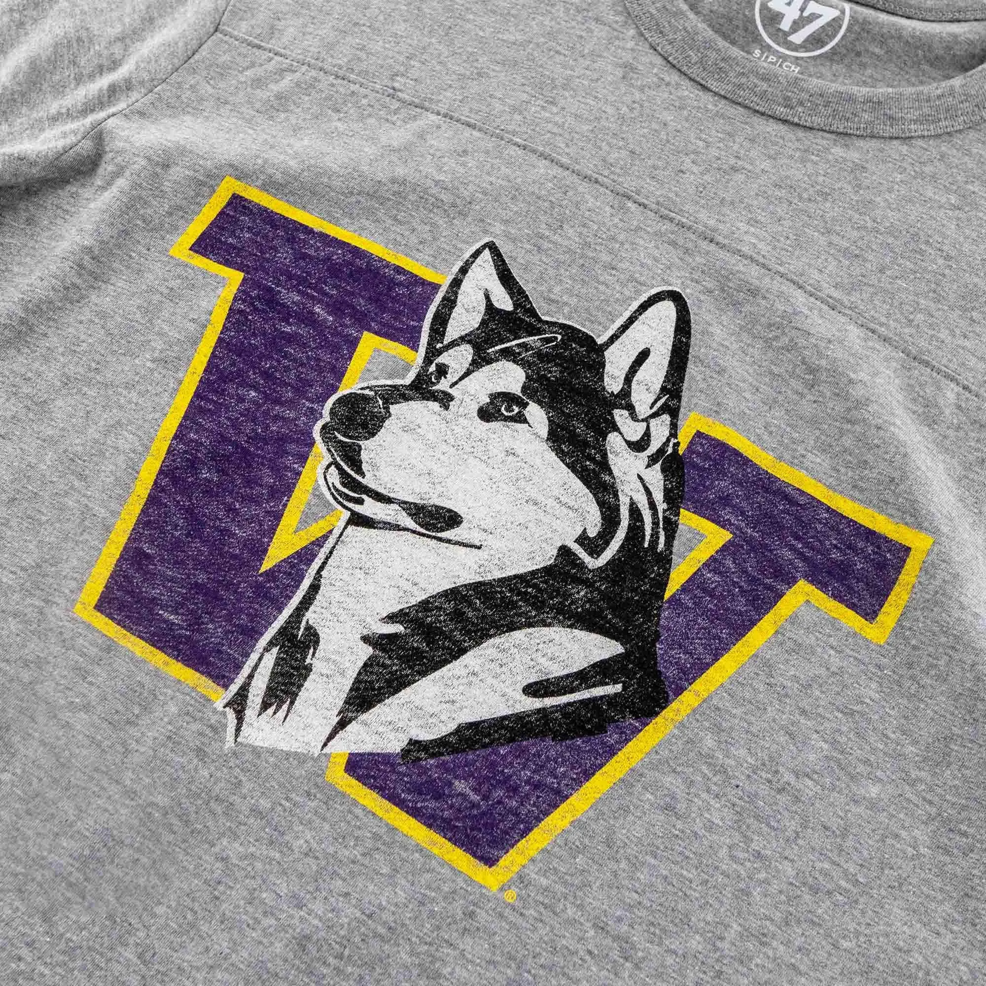 Washington Huskies Slate Grey Premier Brex Long-Sleeve T-Shirt