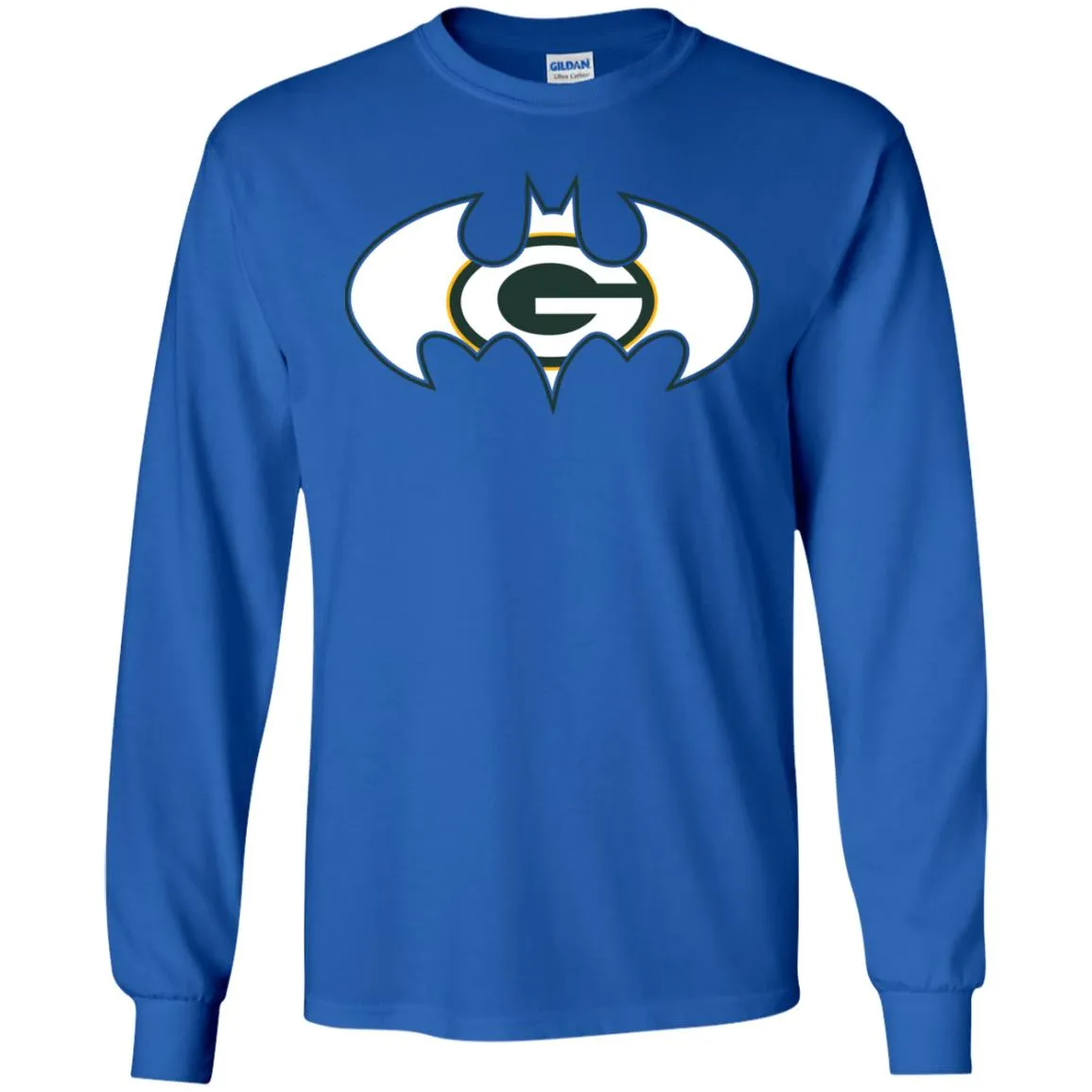 We Are The Green Bay Packers Batman Nfl Mashup Men Long Sleeve Shirt