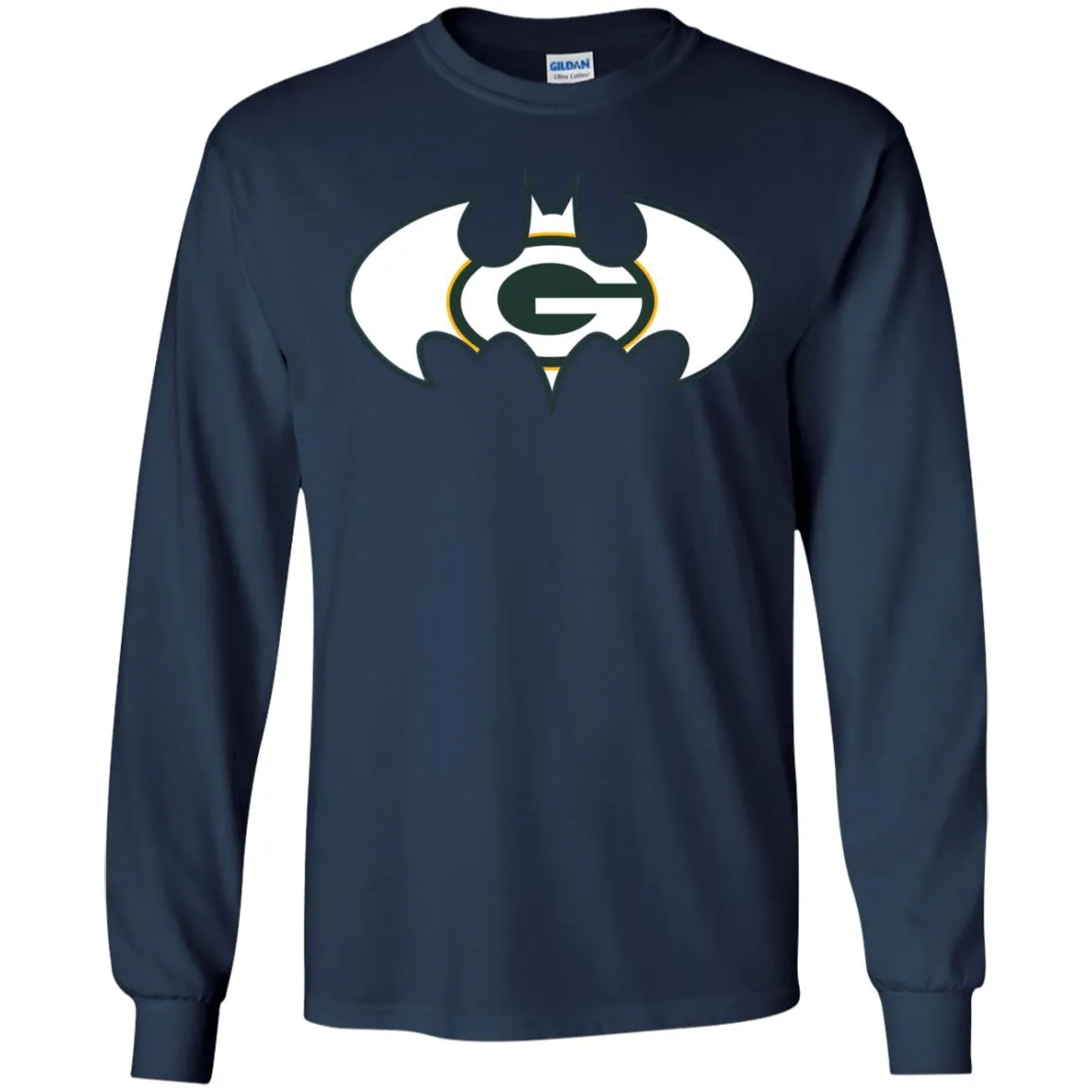 We Are The Green Bay Packers Batman Nfl Mashup Men Long Sleeve Shirt