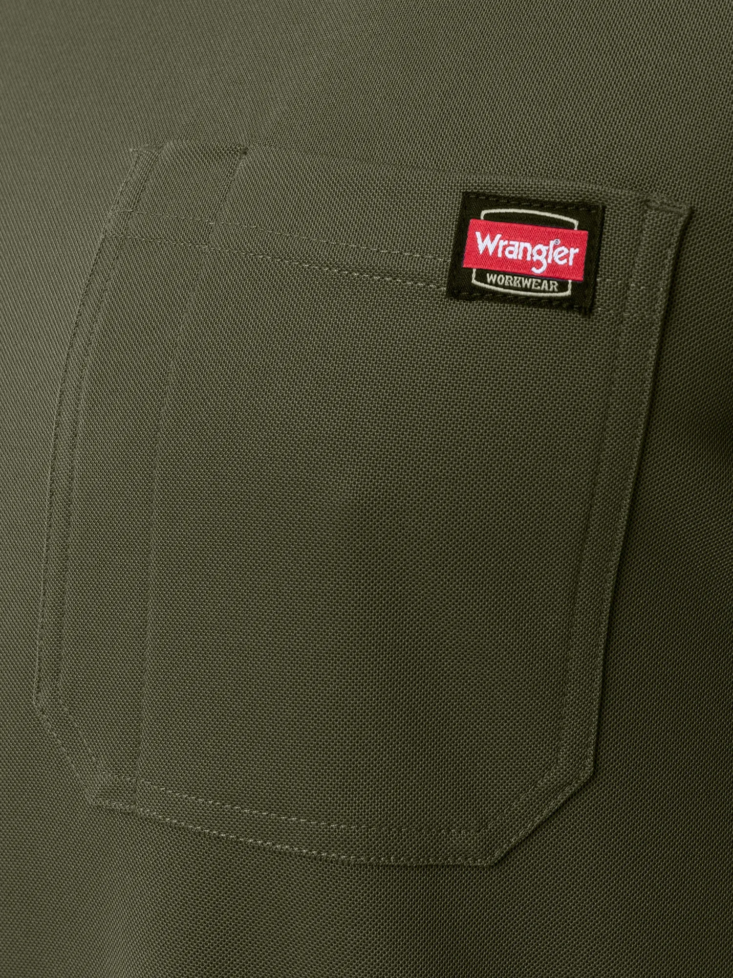 Wrangler - Workwear Men's Long Sleeve Poly Performance Pocket, T-Shirt