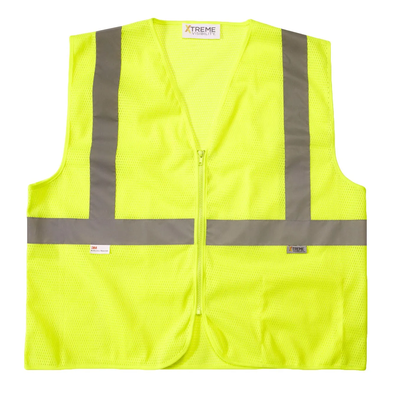 Xtreme Visibility XTREME VALUE CLASS 2 ZIP VEST